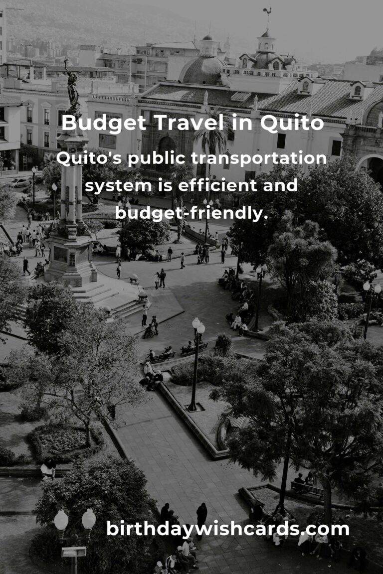 How to Save $500 in Quito on a Tight Budget