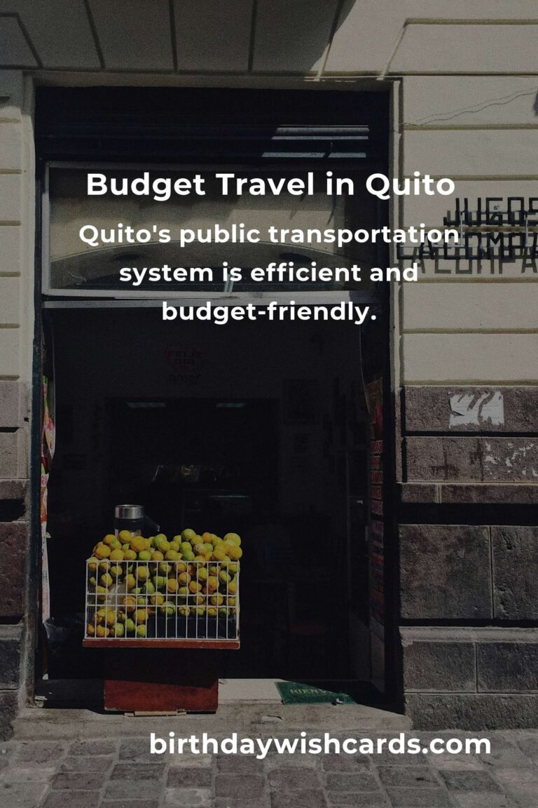 How to Save $500 in Quito on a Tight Budget