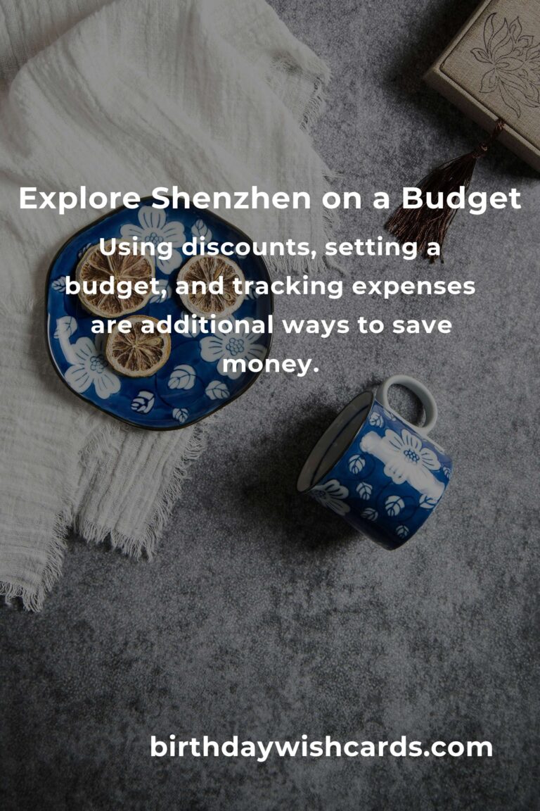 How to Save $500 in Shenzhen on a Tight Budget: A Comprehensive Guide