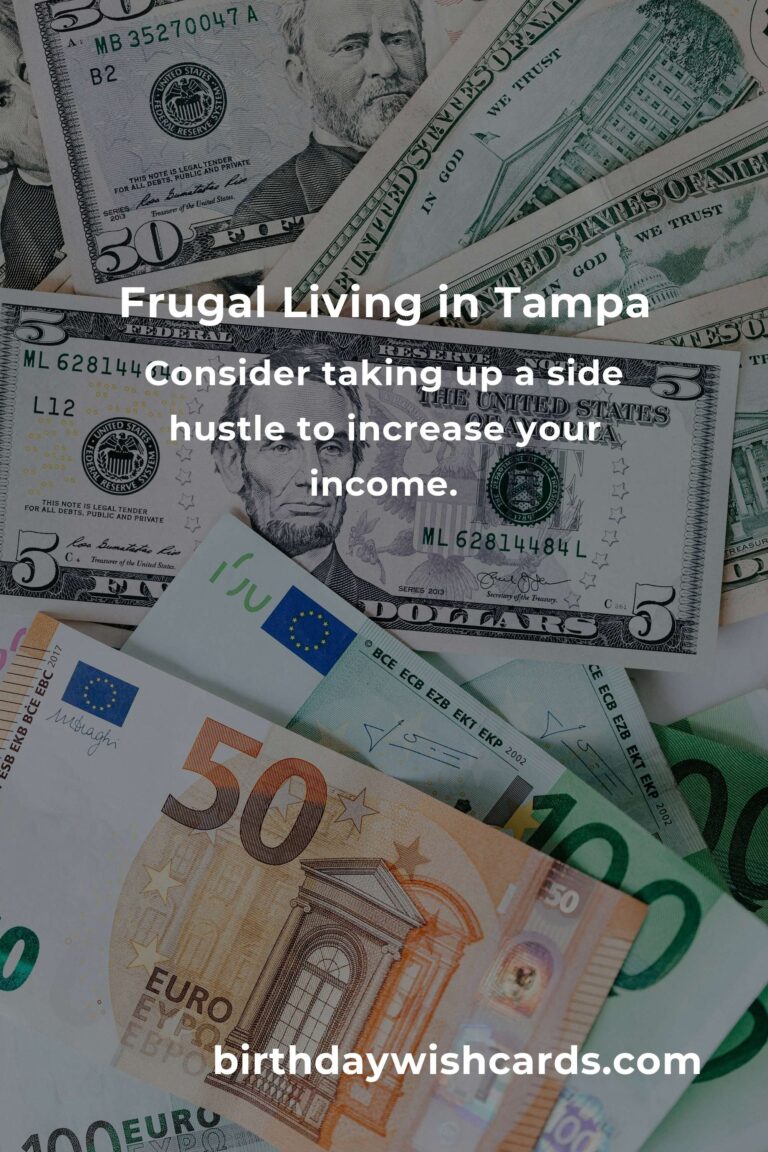 How to Save $500 in Tampa on a Tight Budget