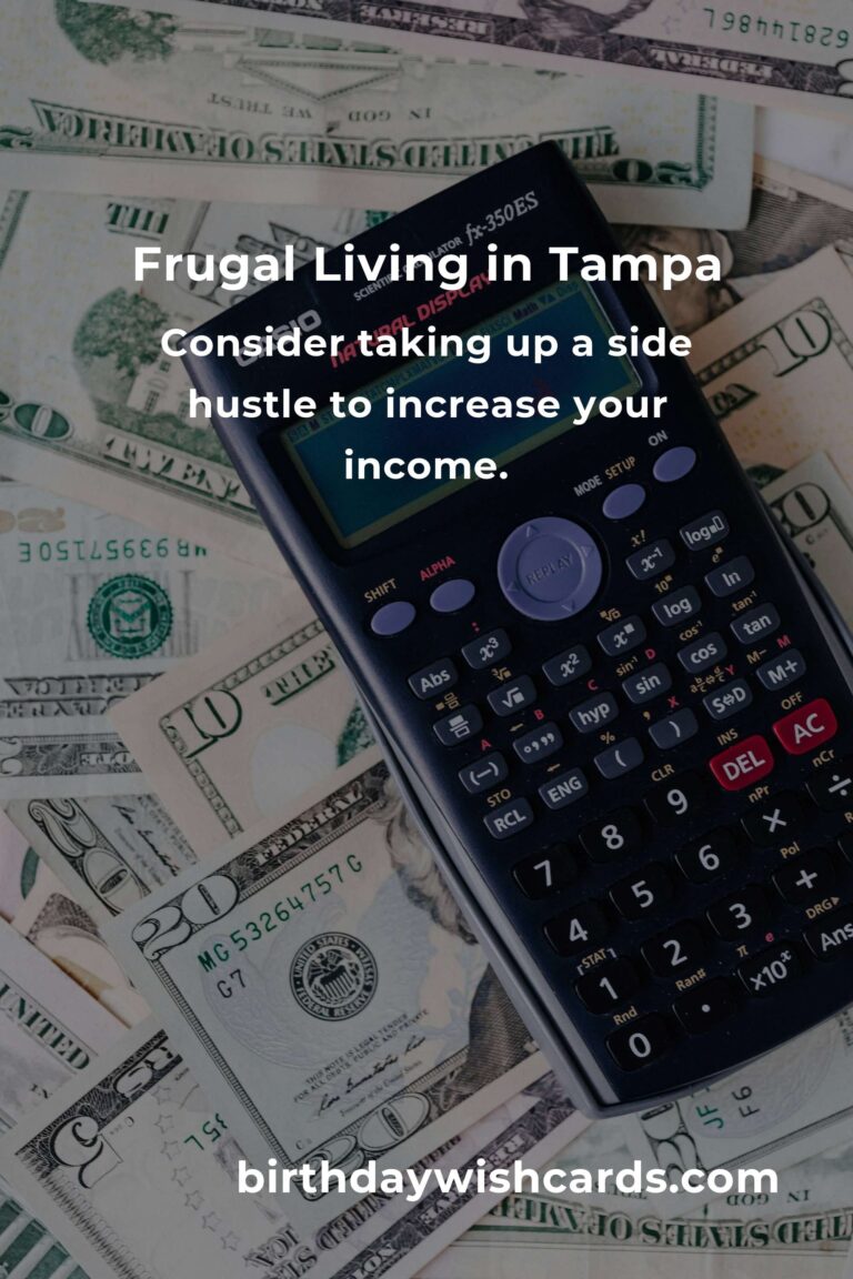 How to Save $500 in Tampa on a Tight Budget
