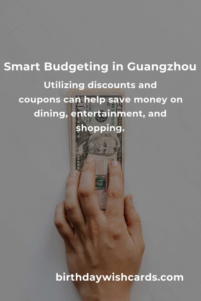How to Save $5000 in Guangzhou on a Tight Budget: Smart Tips and Strategies