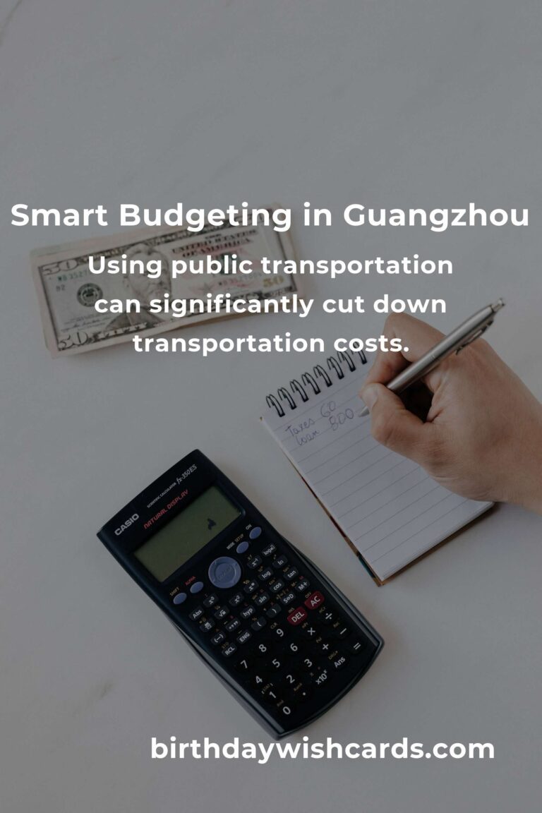 How to Save $5000 in Guangzhou on a Tight Budget: Smart Tips and Strategies