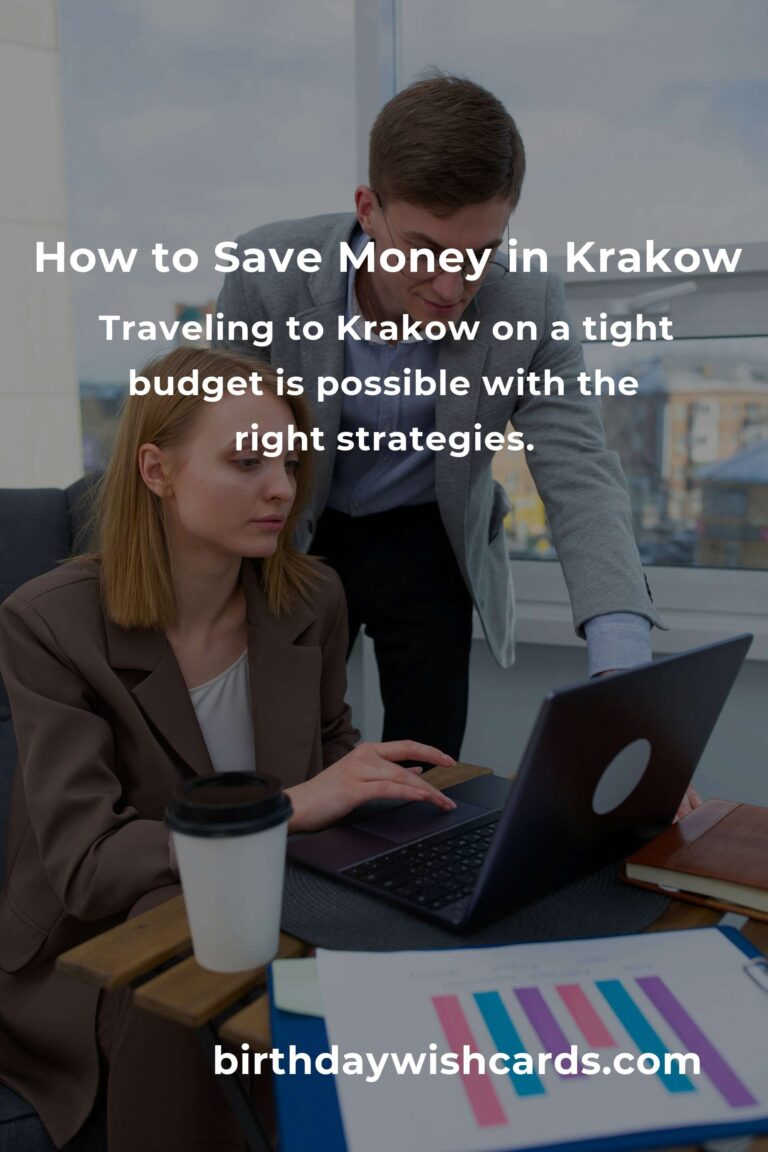 How to Save $5000 in Krakow on a Tight Budget