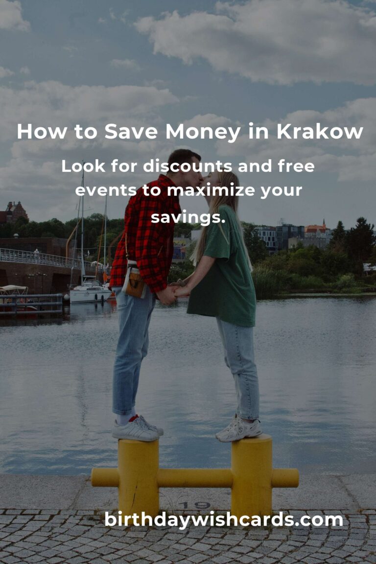 How to Save $5000 in Krakow on a Tight Budget