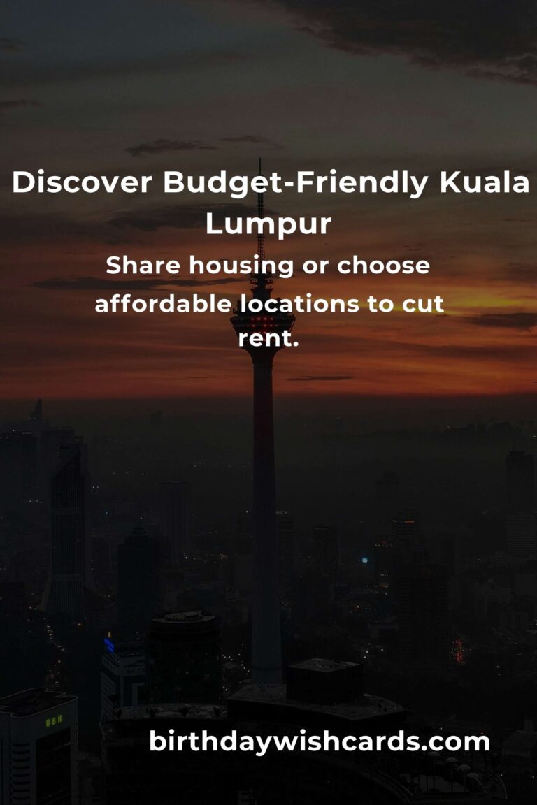 How to Save $5000 in Kuala Lumpur on a Tight Budget: The Smart Traveler’s Guide to Financial Freedom