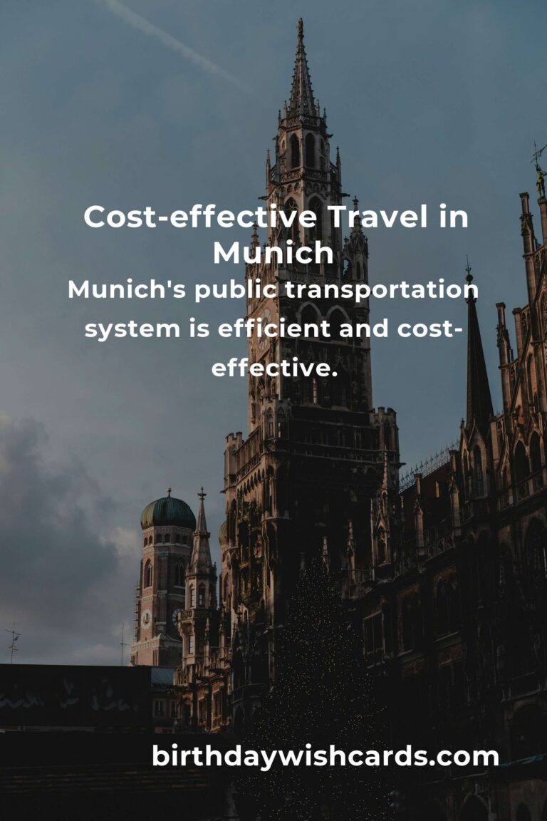 How to Save $5000 in Munich on a Tight Budget