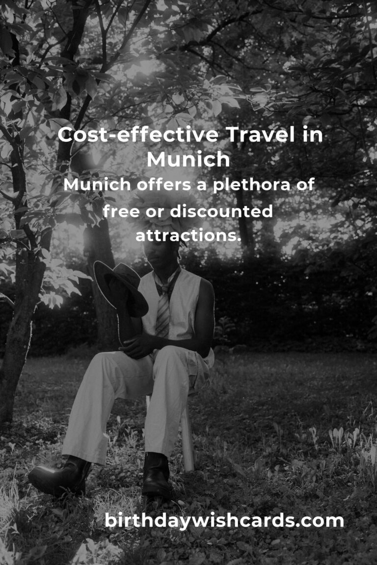 How to Save $5000 in Munich on a Tight Budget