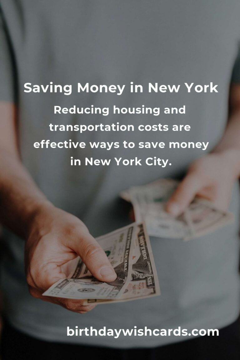 How to Save $5000 in New York on a Tight Budget