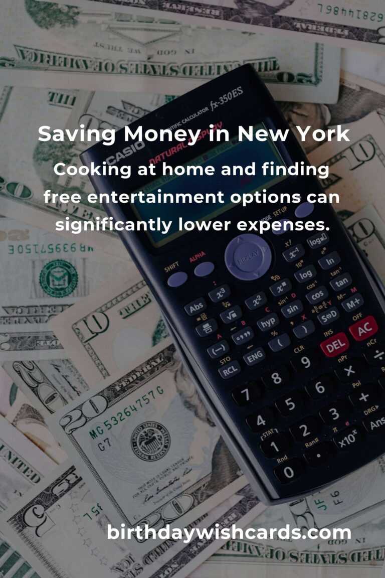 How to Save $5000 in New York on a Tight Budget