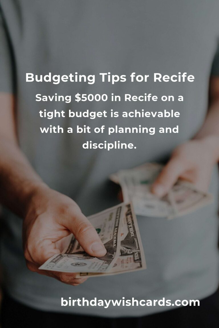 How to Save $5000 in Recife on a Tight Budget
