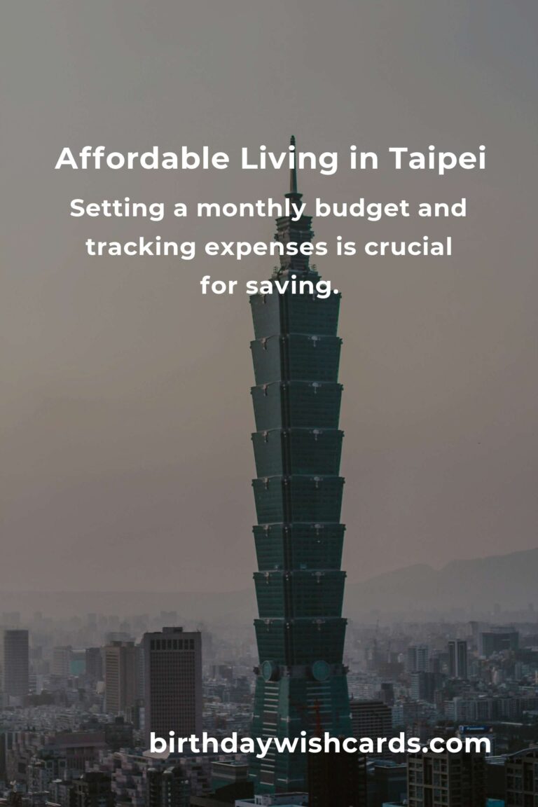 How to Save $5000 in Taipei on a Tight Budget