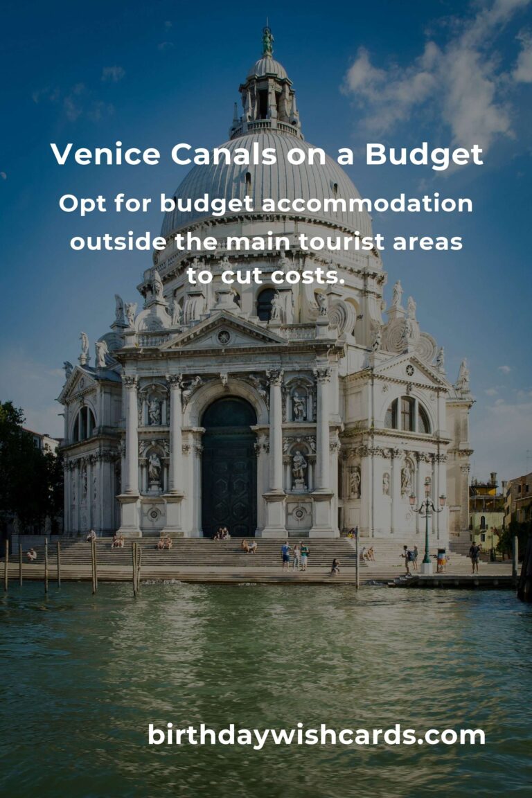 How to Save $5000 in Venice on a Tight Budget