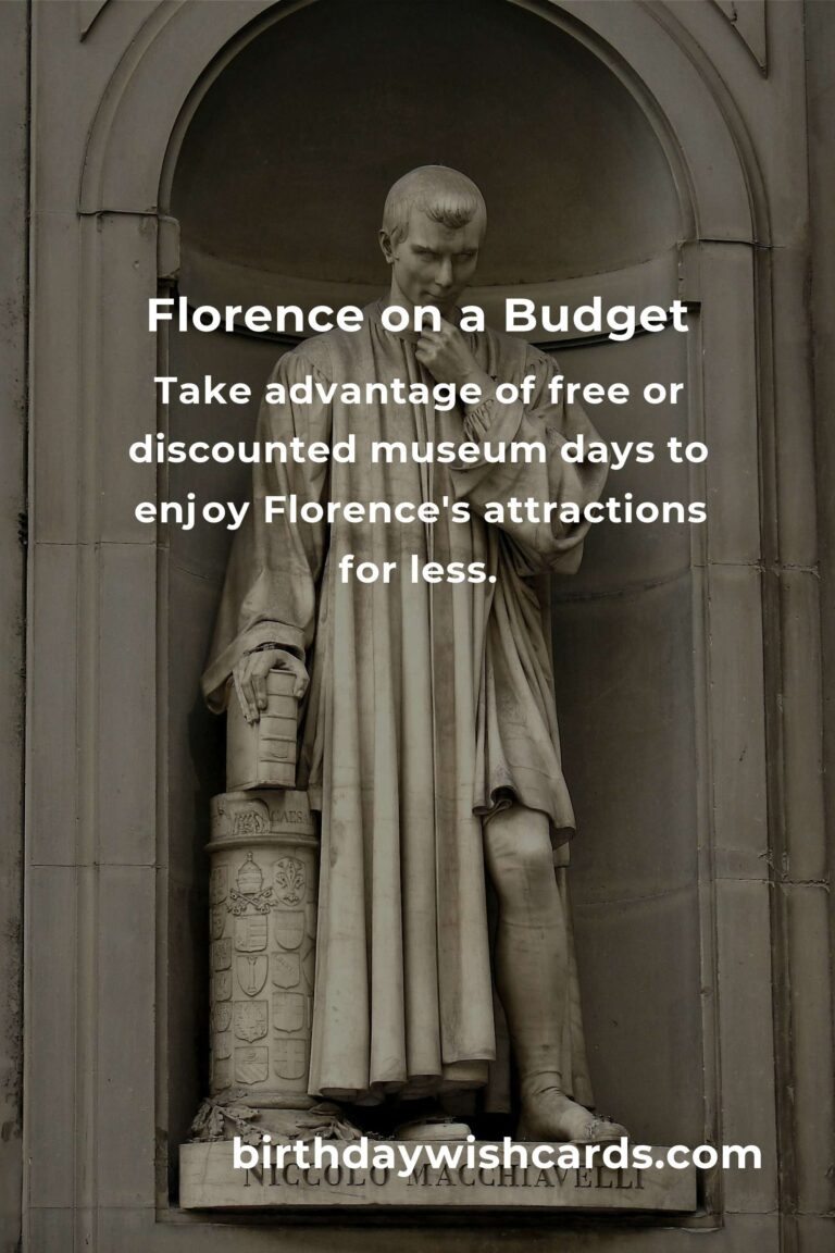 How to Save Money While Exploring Florence on a Tight Budget