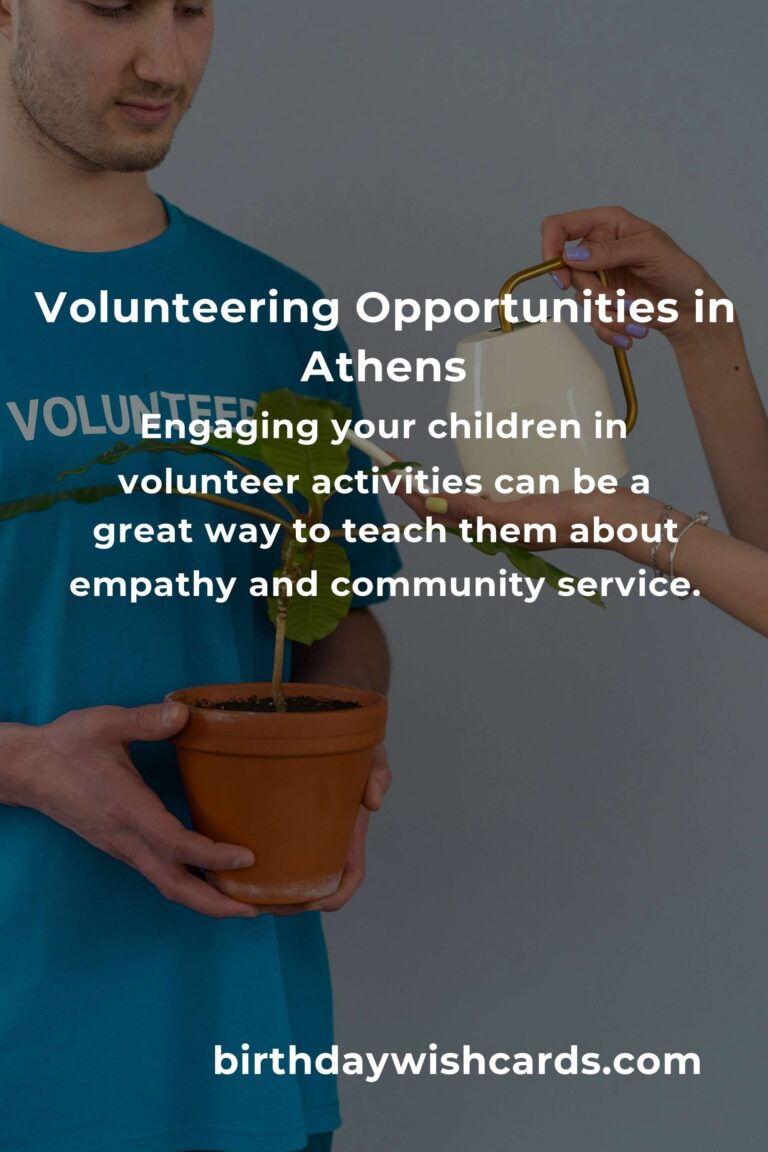 How to Start Volunteering in Athens: A Guide for Working Moms