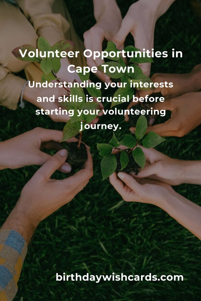 How to Start Volunteering in Cape Town: A Comprehensive Guide for First-Time Volunteers