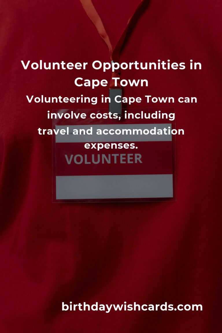 How to Start Volunteering in Cape Town: A Comprehensive Guide for First-Time Volunteers
