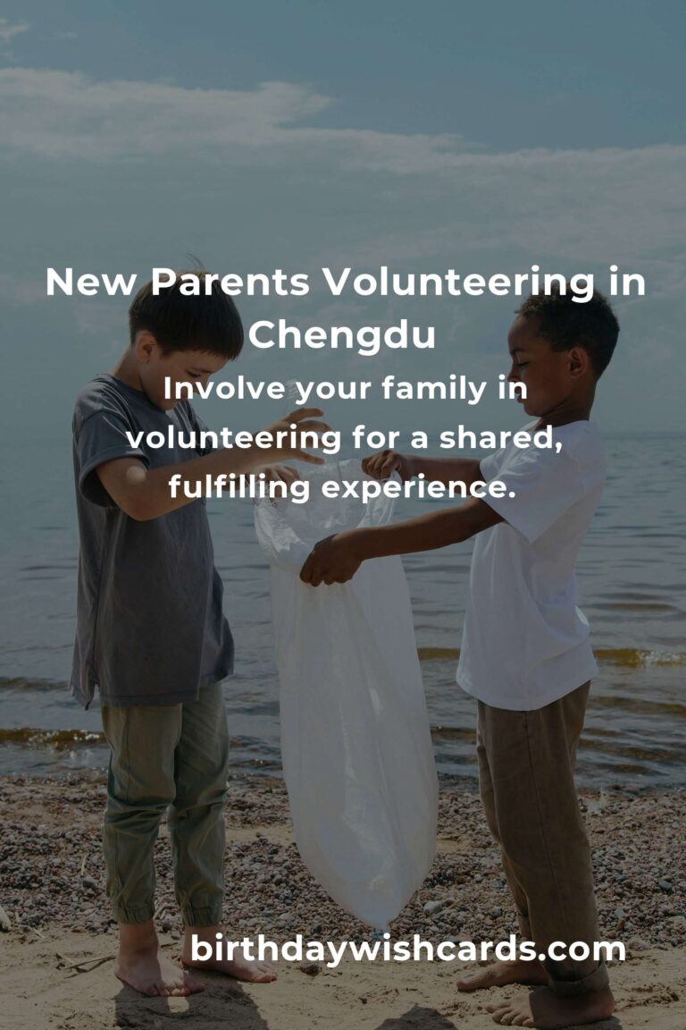 How to Start Volunteering in Chengdu: A New Parent’s Guide to Making a Difference