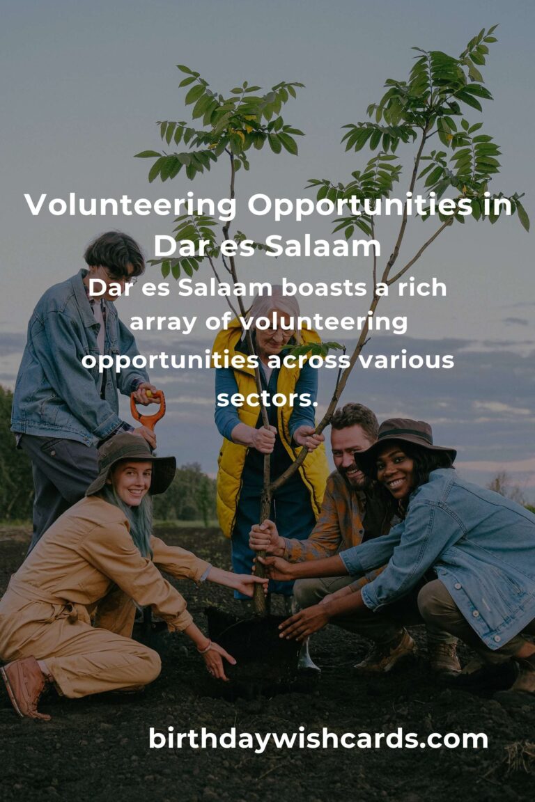 How to Start Volunteering in Dar es Salaam: Guide for Freelancers