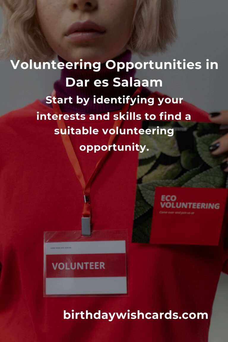 How to Start Volunteering in Dar es Salaam: Guide for Freelancers