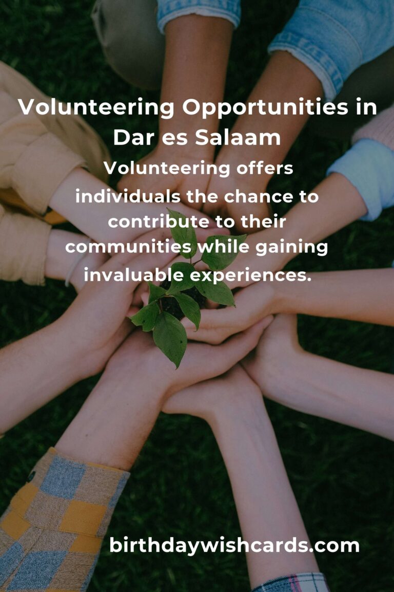 How to Start Volunteering in Dar es Salaam: Guide for Freelancers