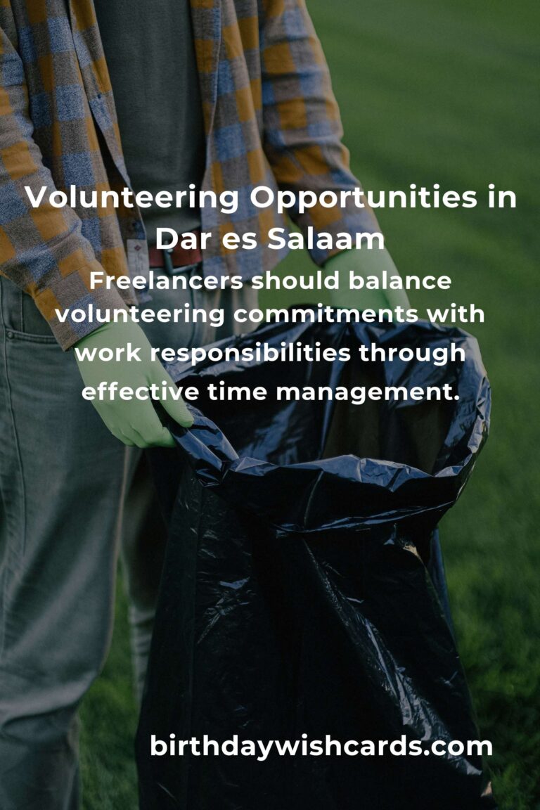 How to Start Volunteering in Dar es Salaam: Guide for Freelancers