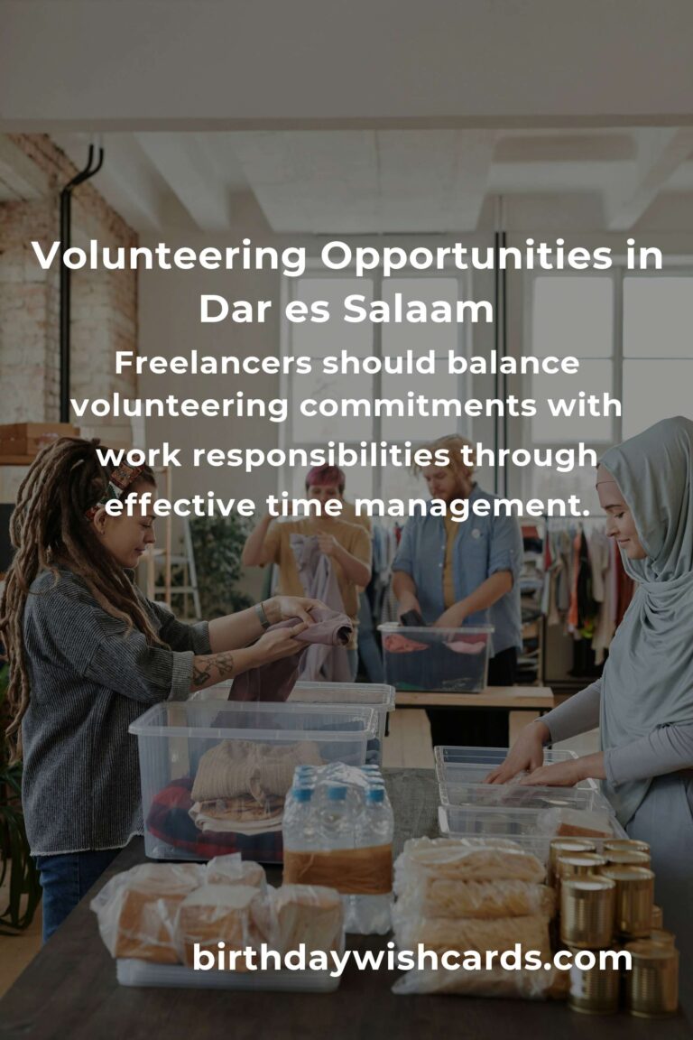 How to Start Volunteering in Dar es Salaam: Guide for Freelancers