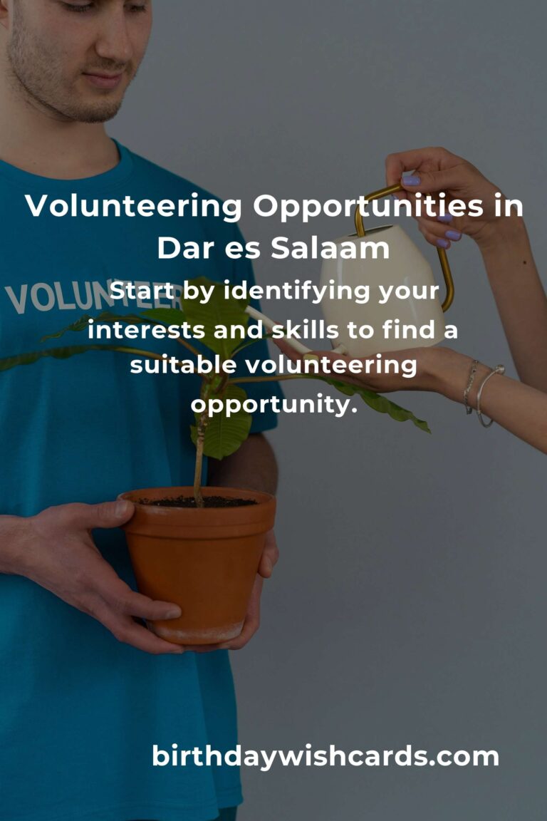 How to Start Volunteering in Dar es Salaam: Guide for Freelancers