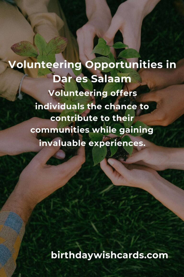 How to Start Volunteering in Dar es Salaam: Guide for Freelancers