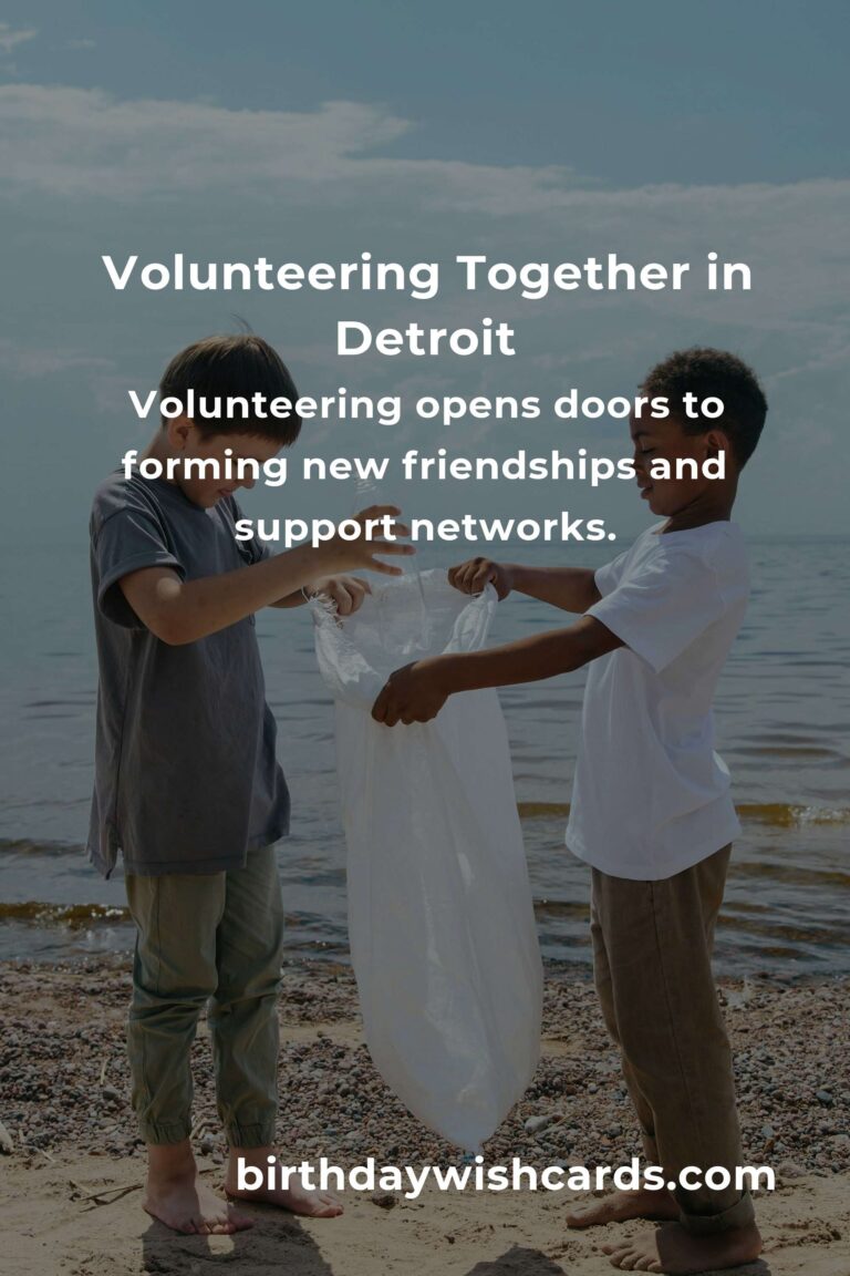 How to Start Volunteering in Detroit: A Heartfelt Guide for Single Parents