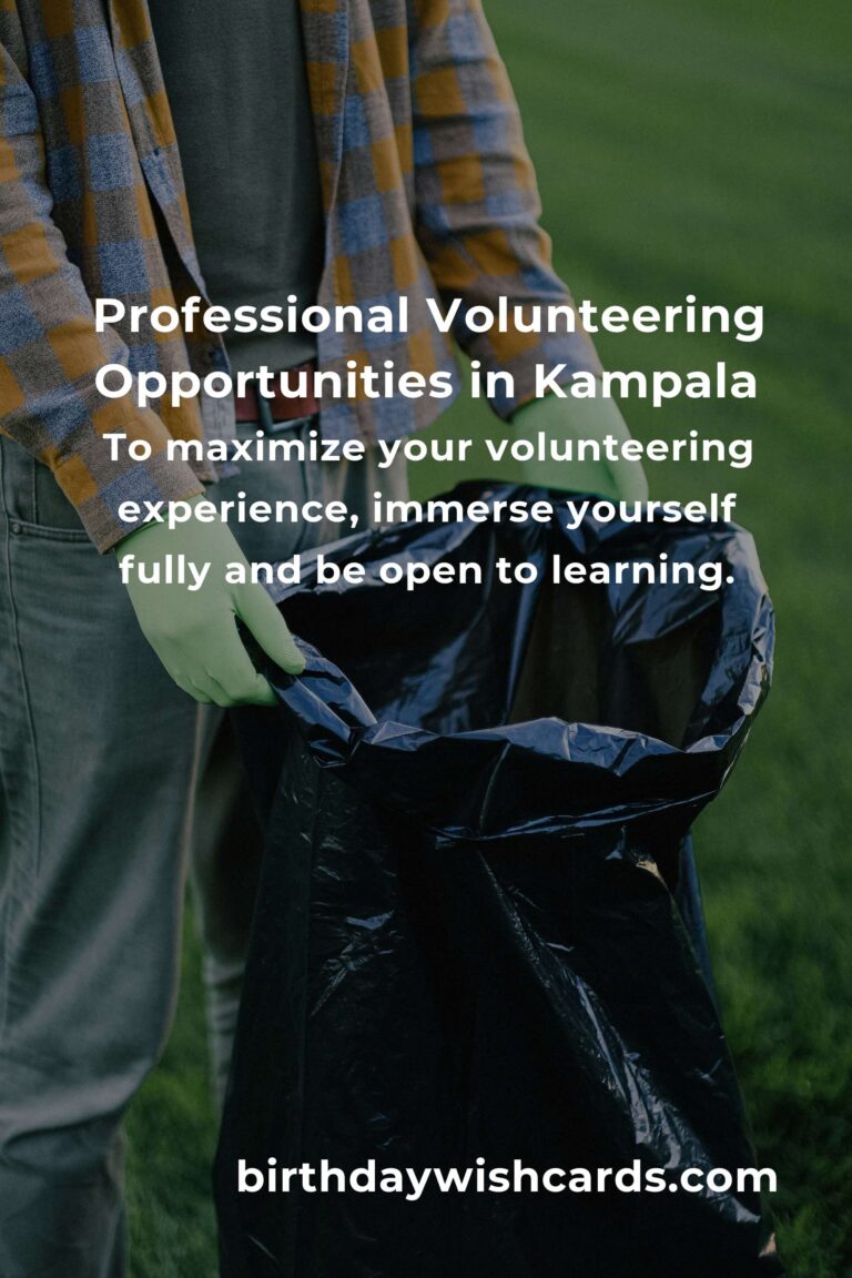 How to Start Volunteering in Kampala: A Guide for Professionals