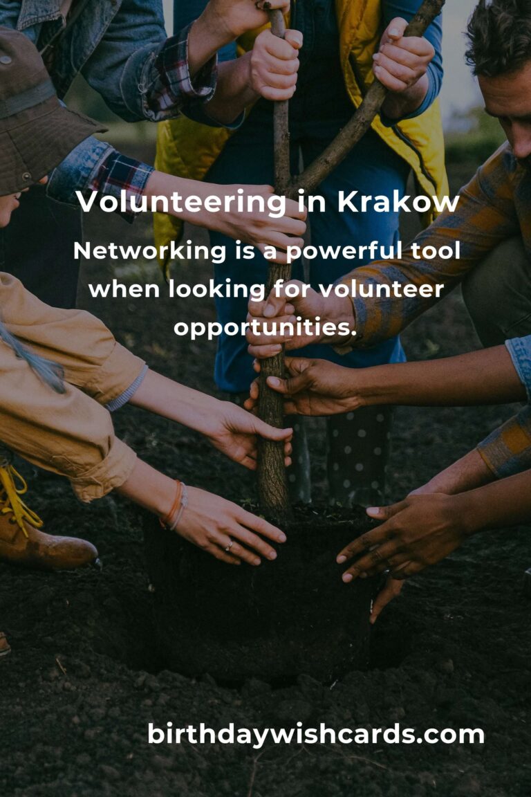 How to Start Volunteering in Krakow: A Comprehensive Guide for Teachers