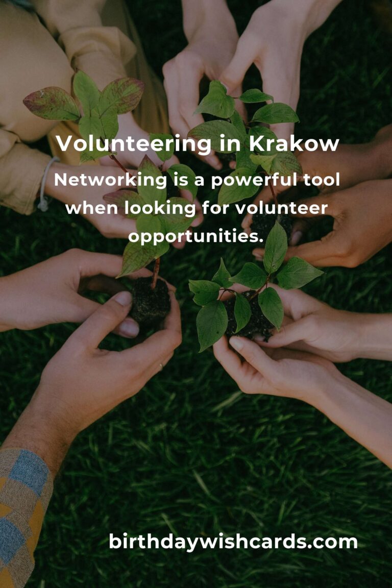 How to Start Volunteering in Krakow: A Comprehensive Guide for Teachers