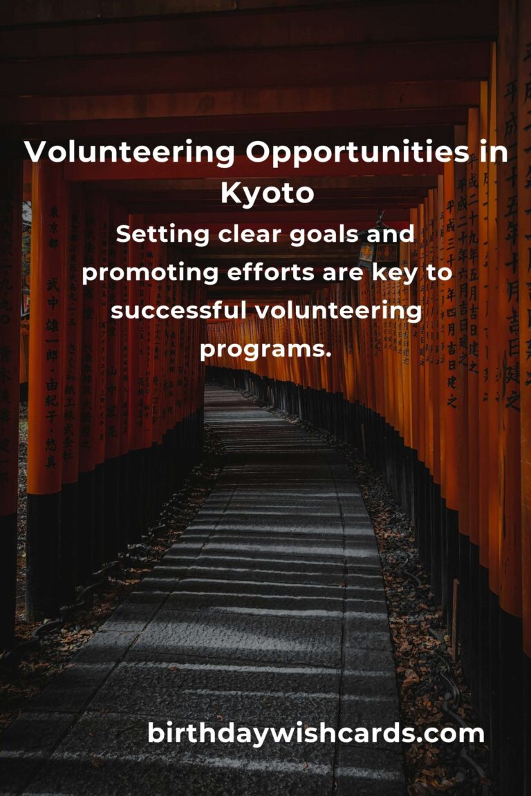 How to Start Volunteering in Kyoto: A Comprehensive Guide for Small Business Owners