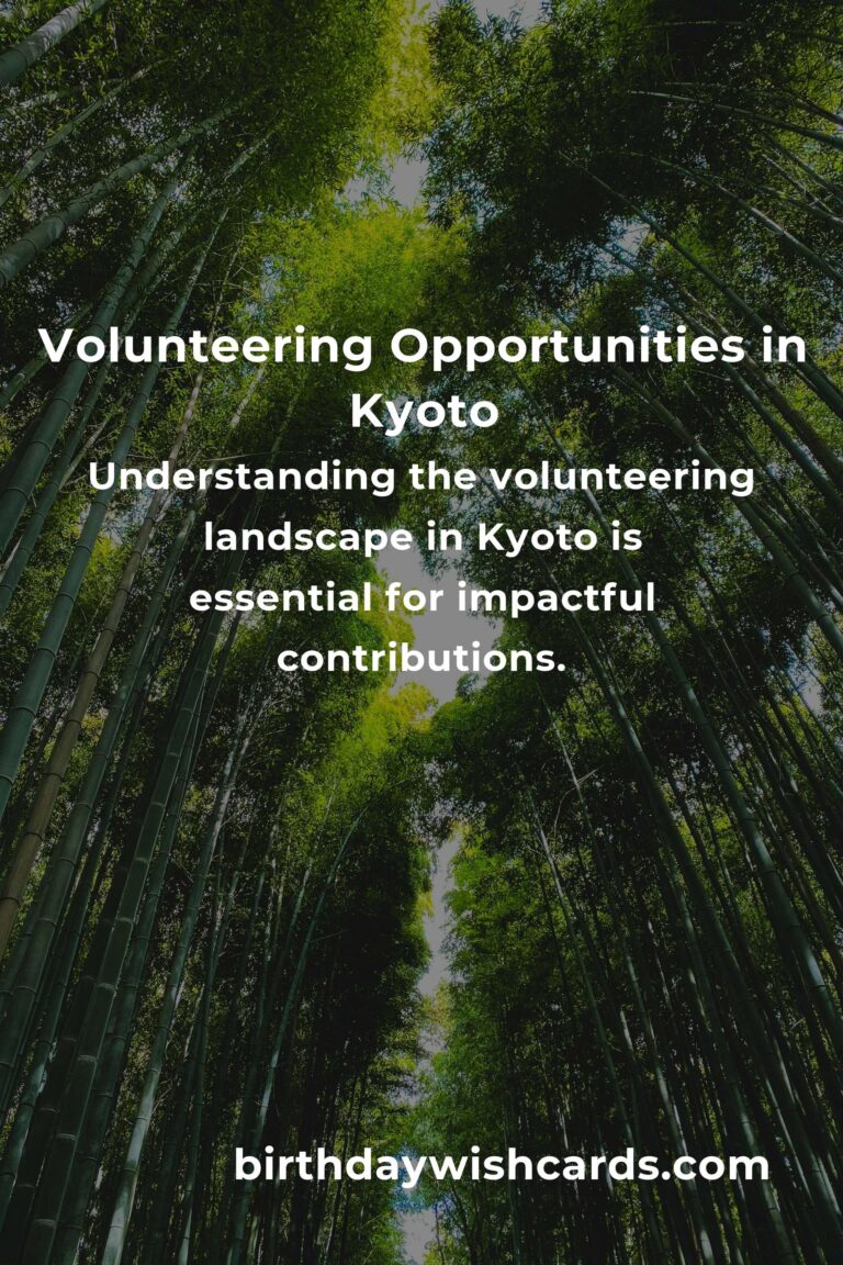 How to Start Volunteering in Kyoto: A Comprehensive Guide for Small Business Owners