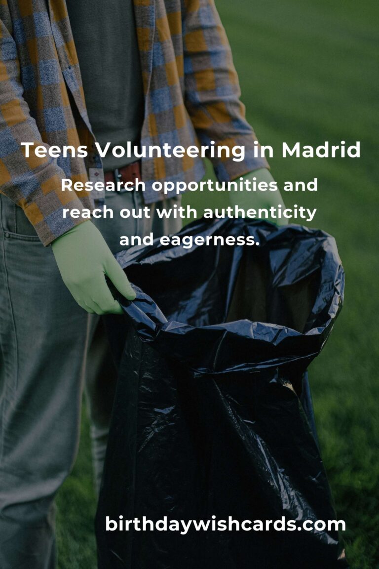 How to Start Volunteering in Madrid: A Teen's Heartfelt Guide to Making a Difference