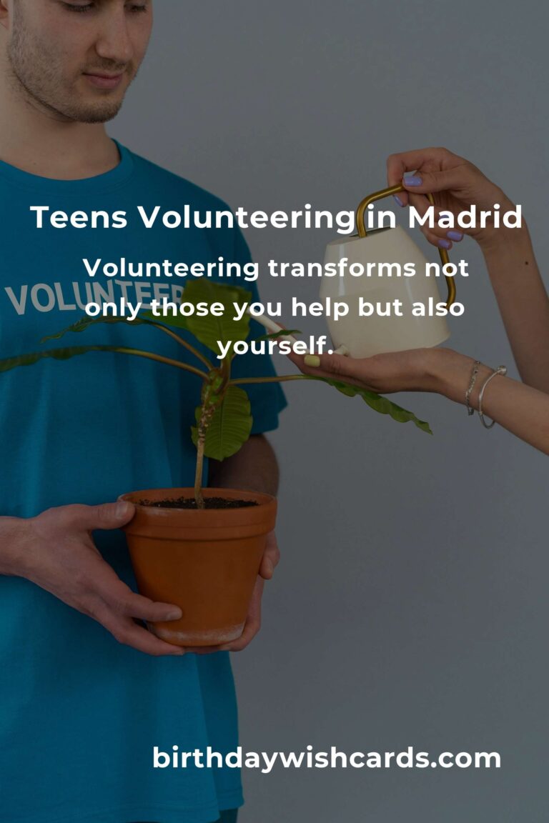 How to Start Volunteering in Madrid: A Teen's Heartfelt Guide to Making a Difference