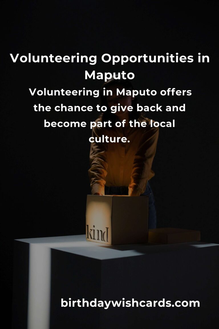 How to Start Volunteering in Maputo: A Comprehensive Guide for Retirees