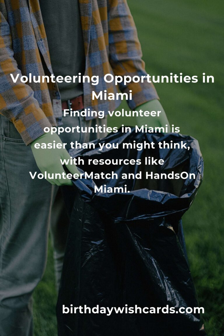 How to Start Volunteering in Miami: A Comprehensive Guide for Budget Travelers