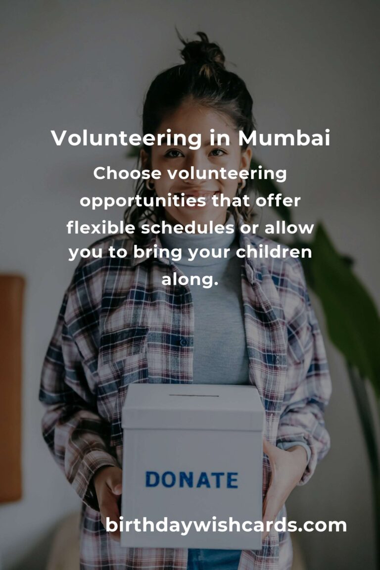 How to Start Volunteering in Mumbai: A Comprehensive Guide for New Parents