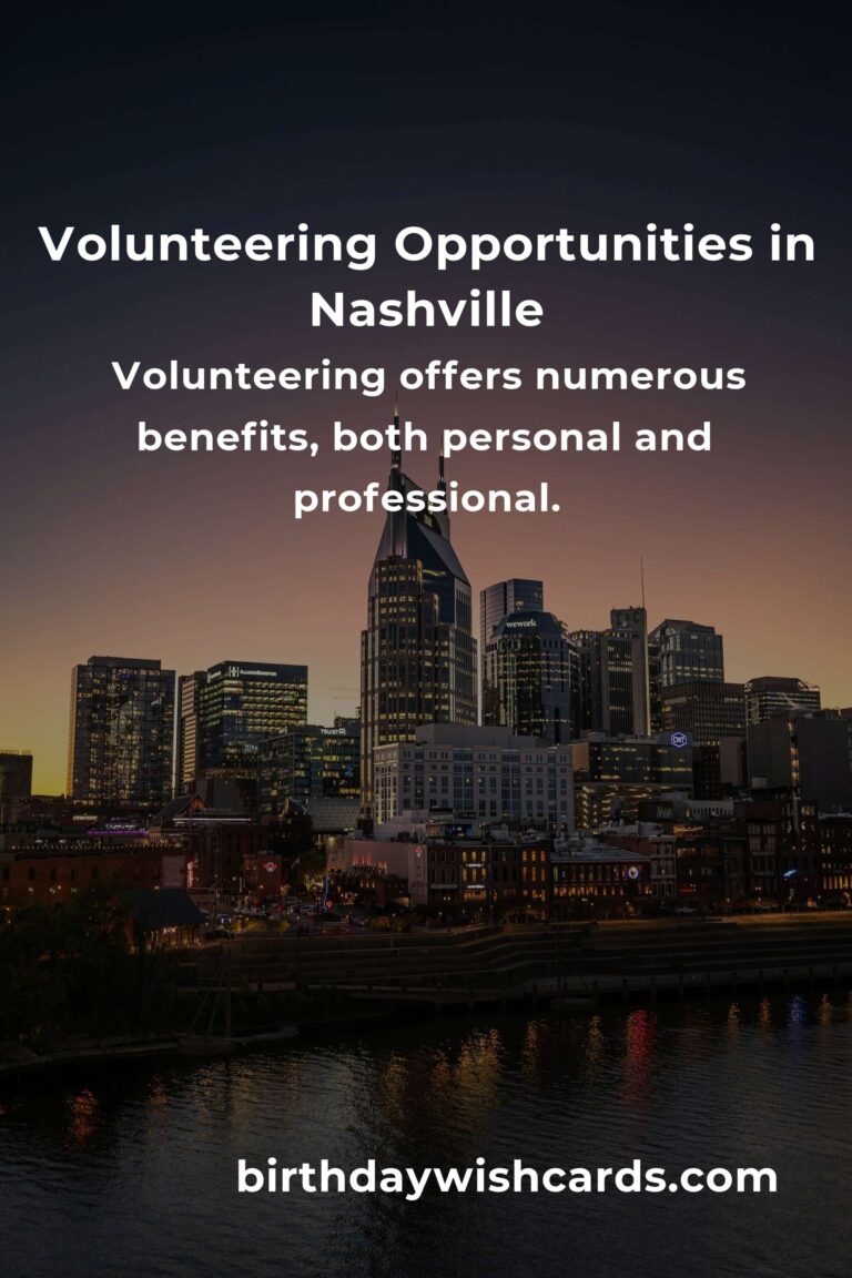 How to Start Volunteering in Nashville: A Guide for Remote Workers
