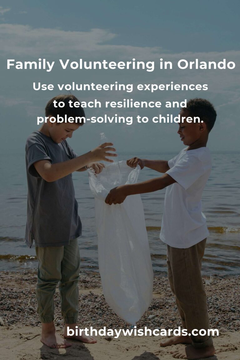 How to Start Volunteering in Orlando: A Heartfelt Guide for Parents
