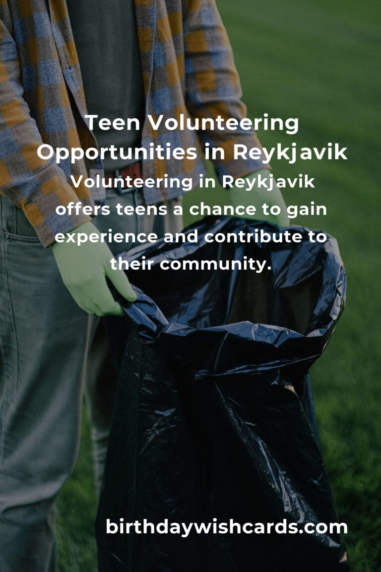 How to Start Volunteering in Reykjavik: A Comprehensive Guide for Teens