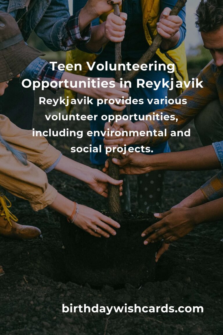 How to Start Volunteering in Reykjavik: A Comprehensive Guide for Teens