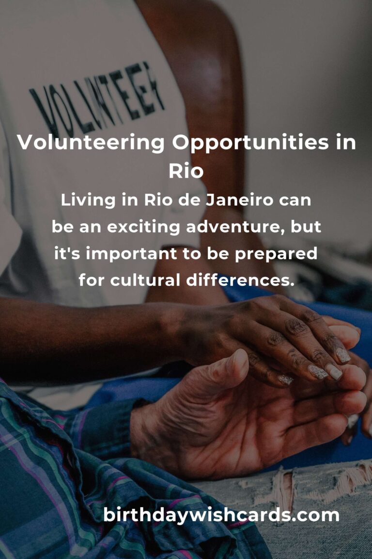How to Start Volunteering in Rio de Janeiro: A Comprehensive Guide for Young Adults