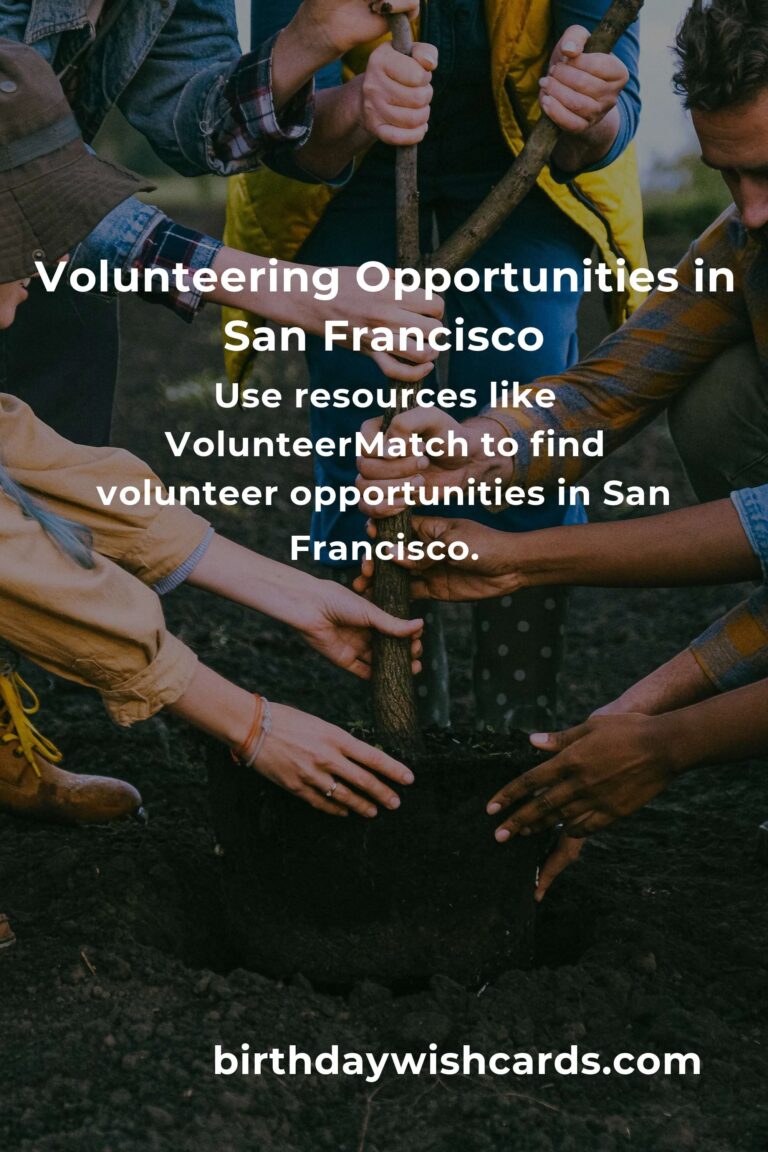 How to Start Volunteering in San Francisco: A Guide for Empty Nesters