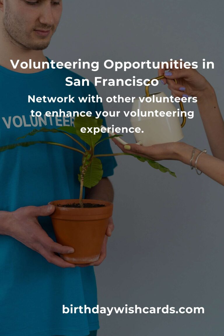 How to Start Volunteering in San Francisco: A Guide for Empty Nesters