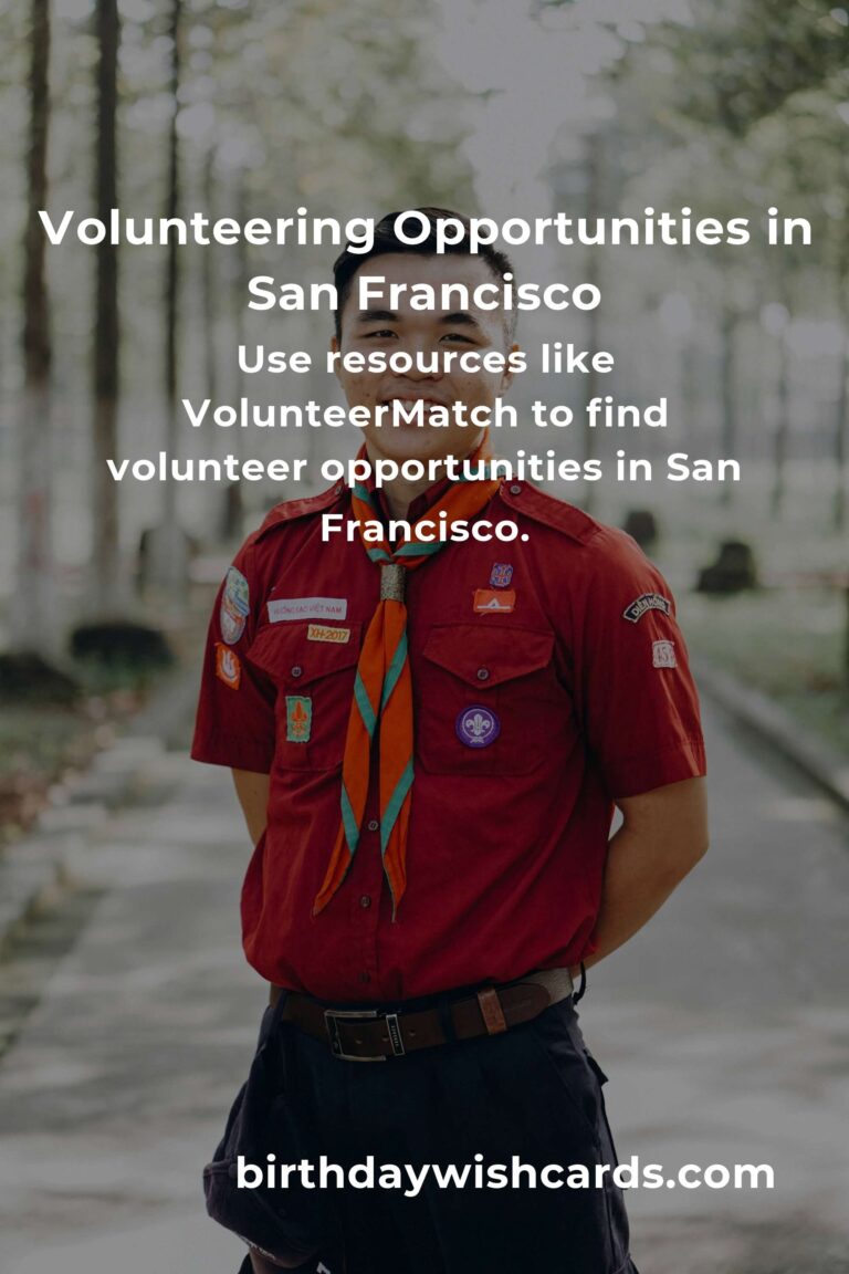 How to Start Volunteering in San Francisco: A Guide for Empty Nesters
