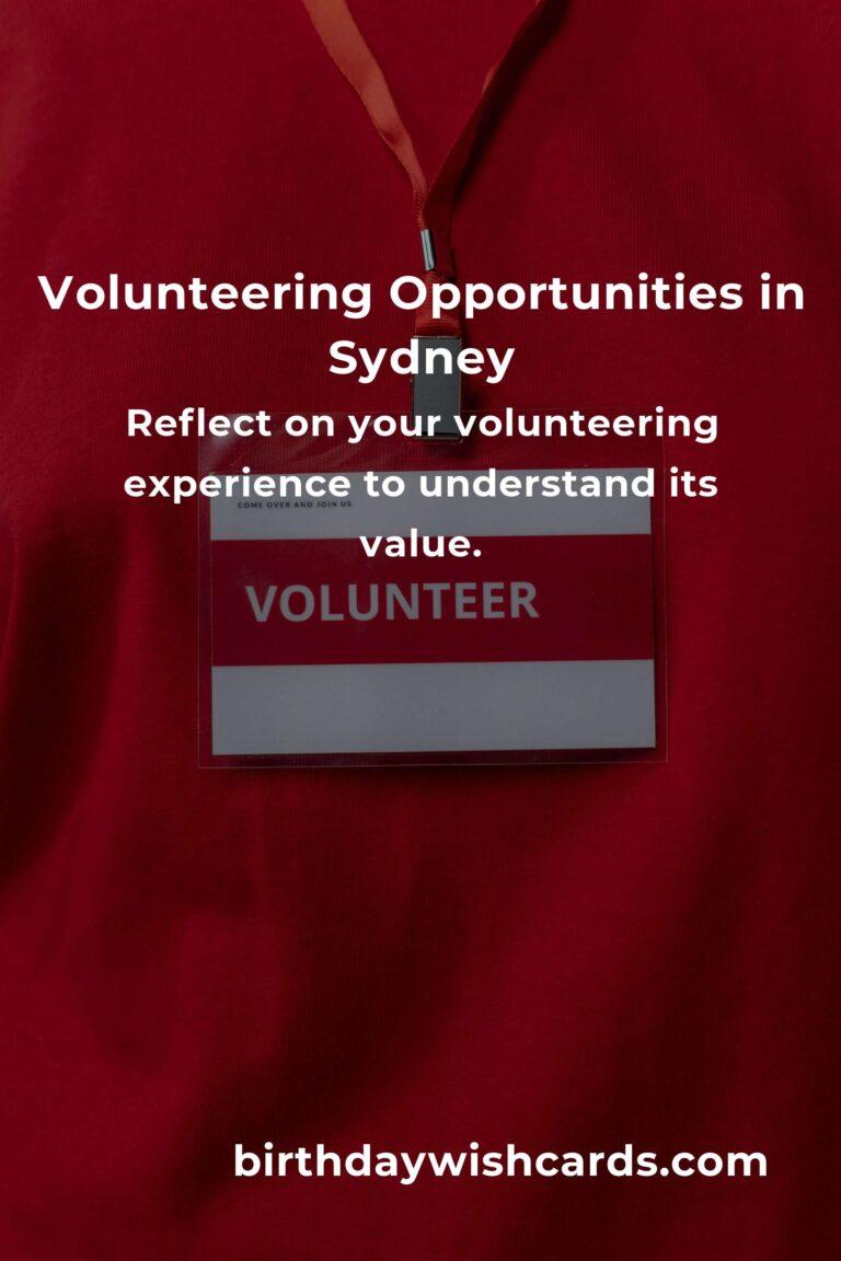 How to Start Volunteering in Sydney: A Comprehensive Guide for Young Adults