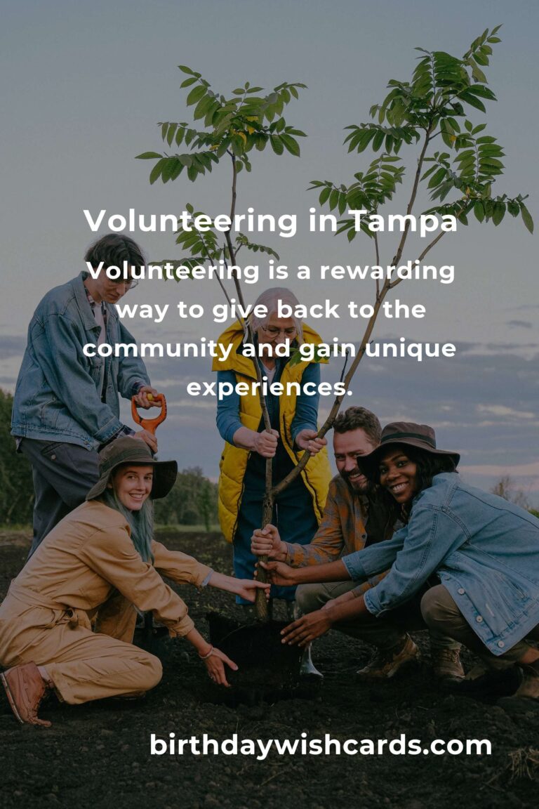 How to Start Volunteering in Tampa: A Comprehensive Guide for Digital Nomads